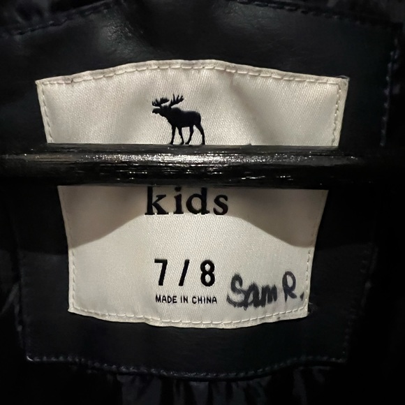 Sz 7/8 Abercrombie bomber jacket - Picture 3 of 7